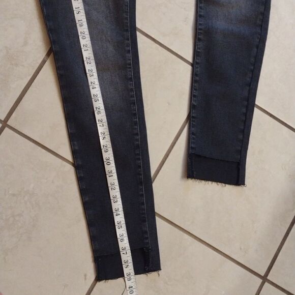 NWT Good American X Calik Denim Good Waist Black Skinny Jeans - Picture 14 of 14
